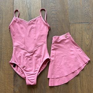 Danse De Paris leotard and skirt size 4/Child M